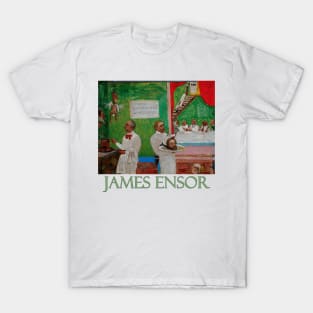 The Dangerous Cooks by James Ensor T-Shirt